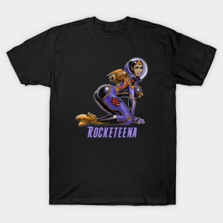 ROCKETEENA the Rocket Girl T-Shirt